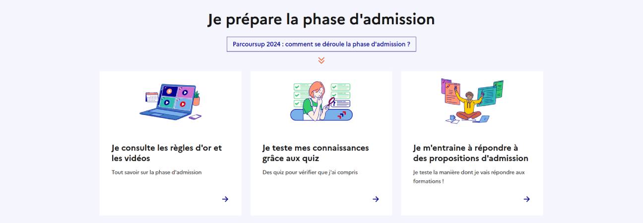 phase admission parcoursup