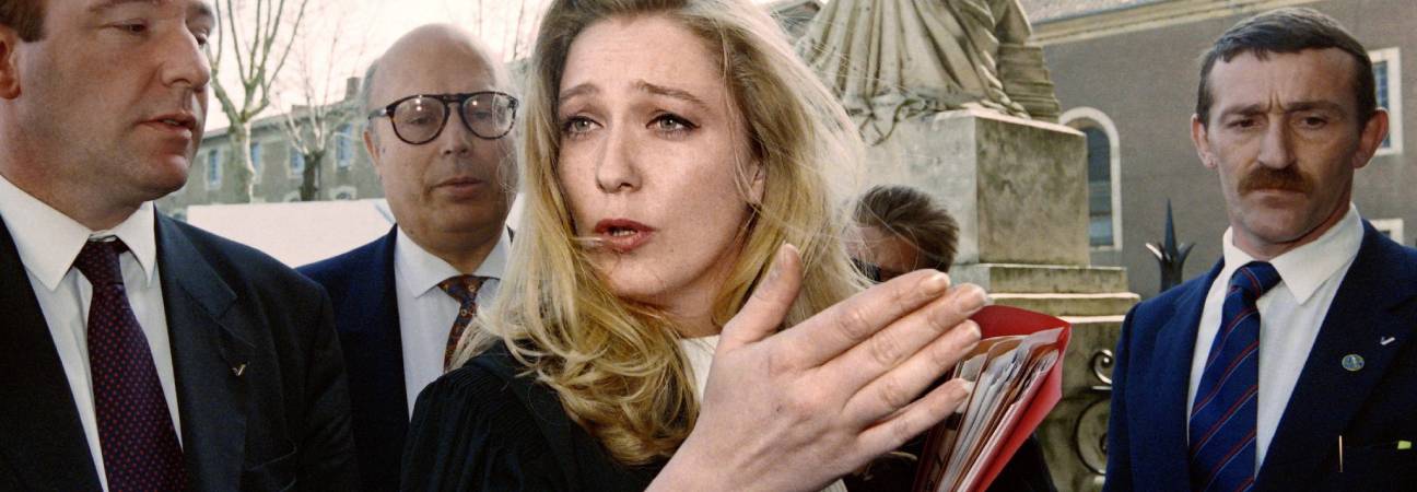 marine le pen etudiante