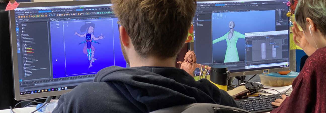 animation 3D ville