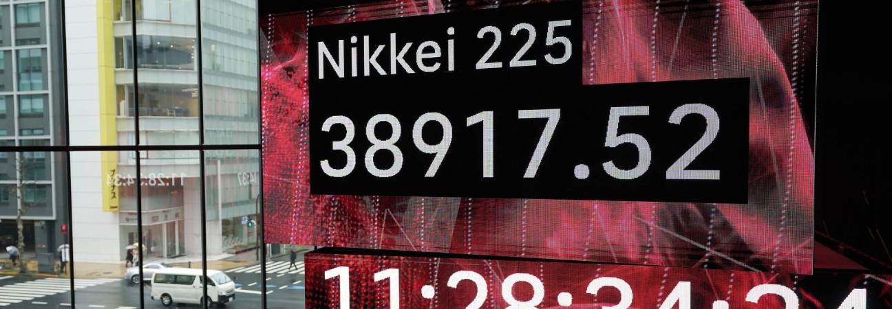 bourse tokyo chute