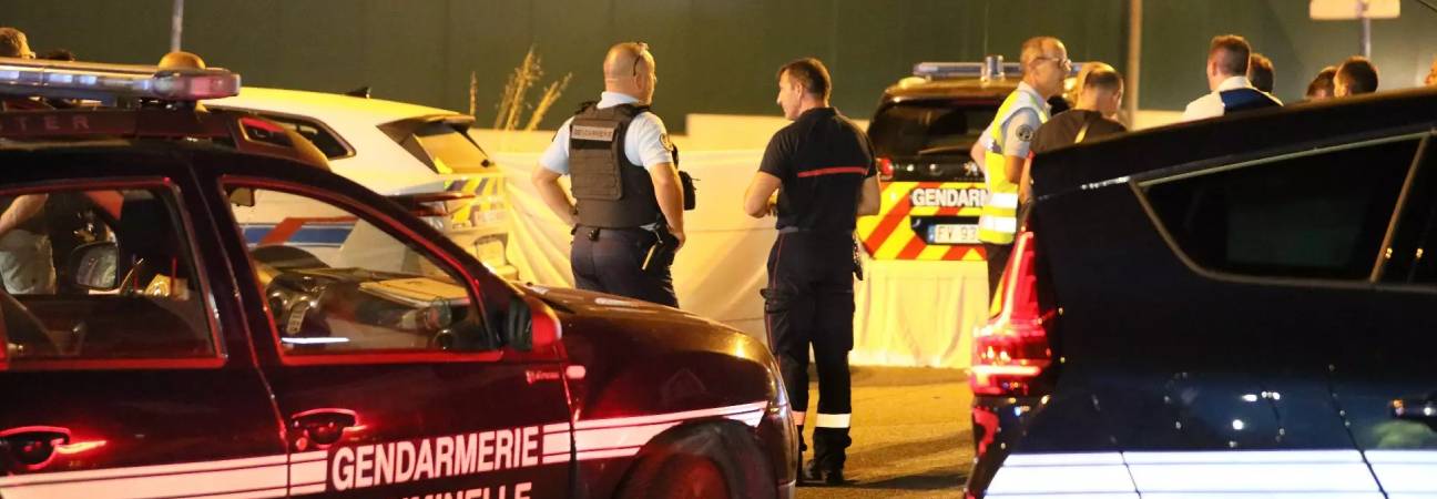 mort gendarme mougins refus obtemperer