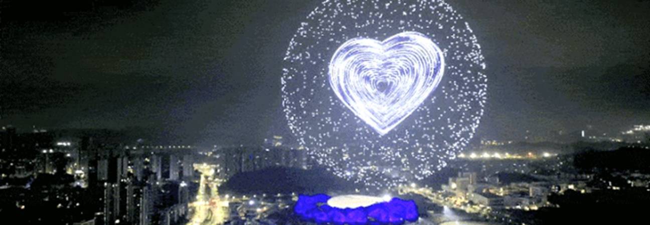 chine drones spectacle
