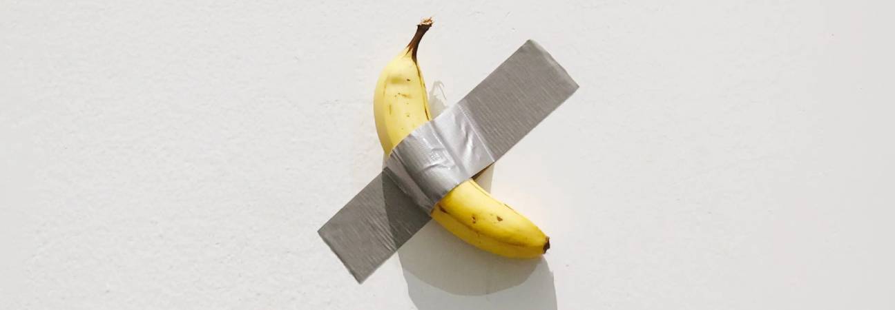 banane maurizio cattelan