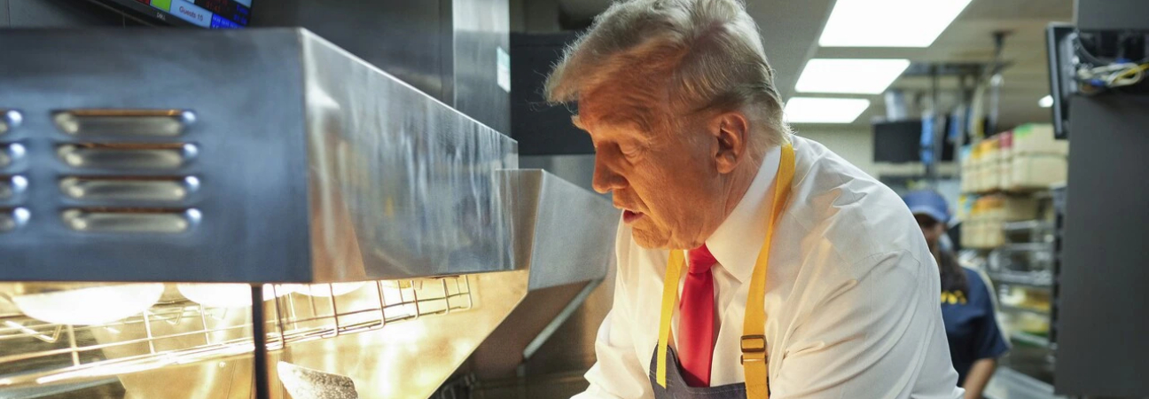 donald trump mcdo
