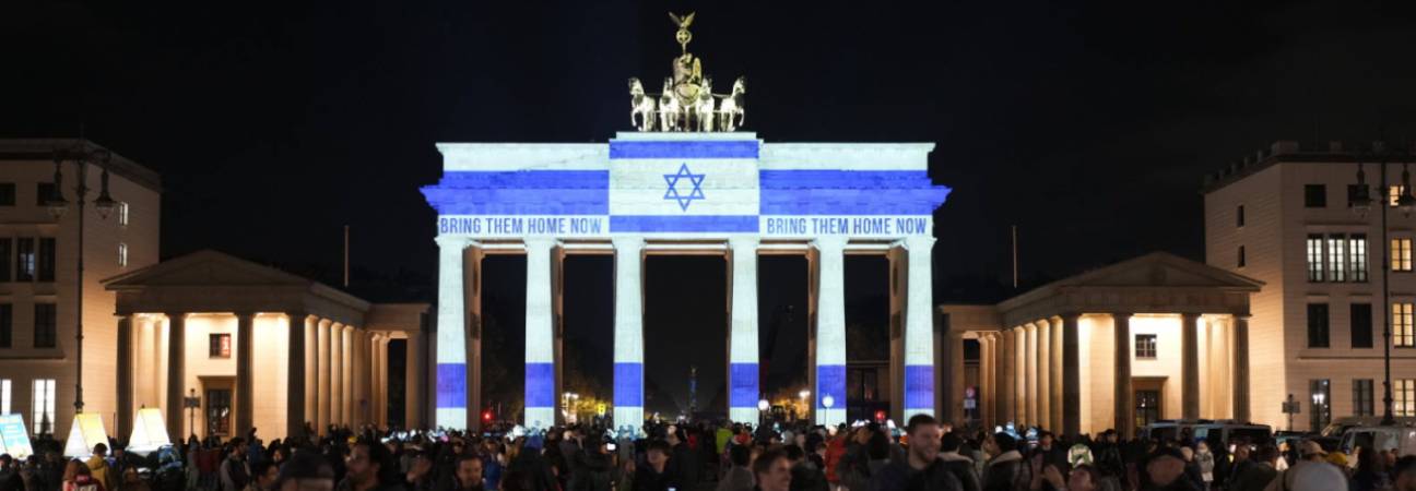 porte brandebourg allemagne israel