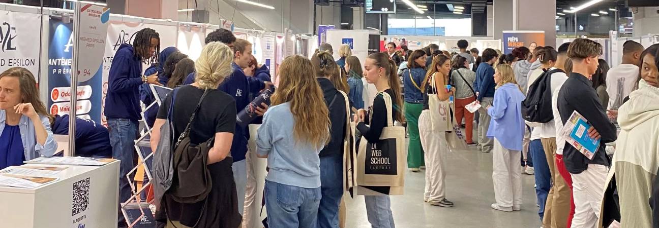 salon etudiant preparer visite