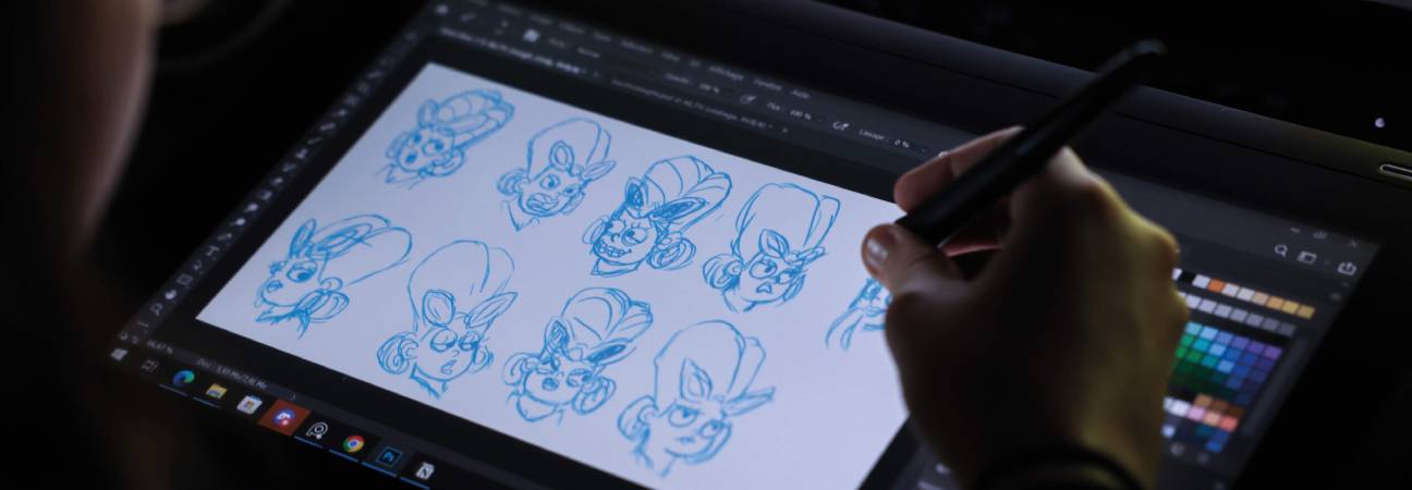 etudiant animation 3D materiel