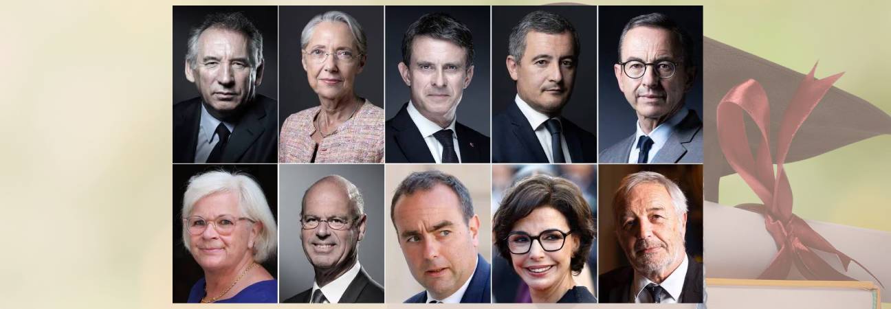 diplomes ministres bayrou