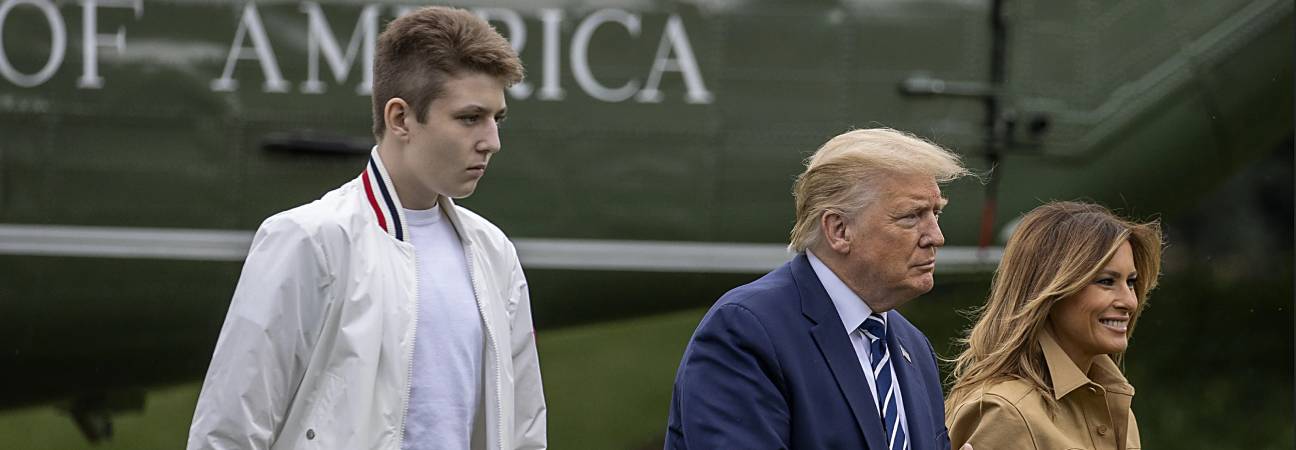 barron trump taille