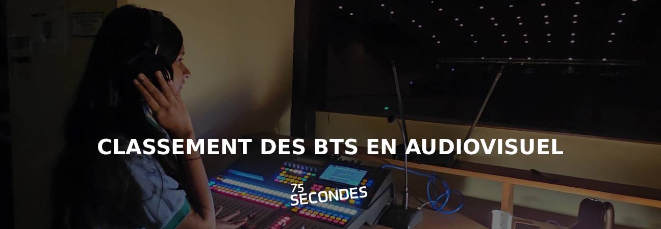classement bts audiovisuel
