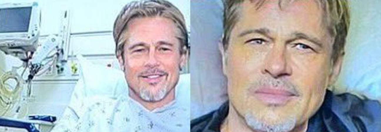 faux brad pitt
