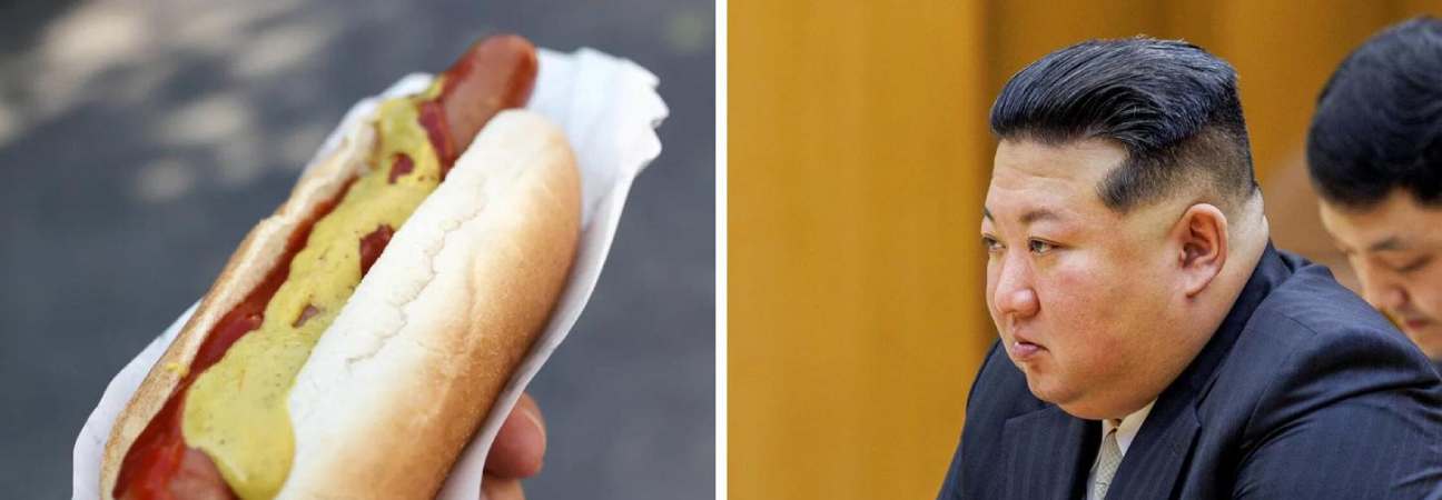 kim hot dog