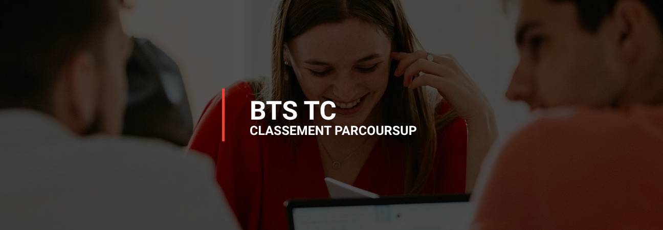 bts tc classement parcoursup