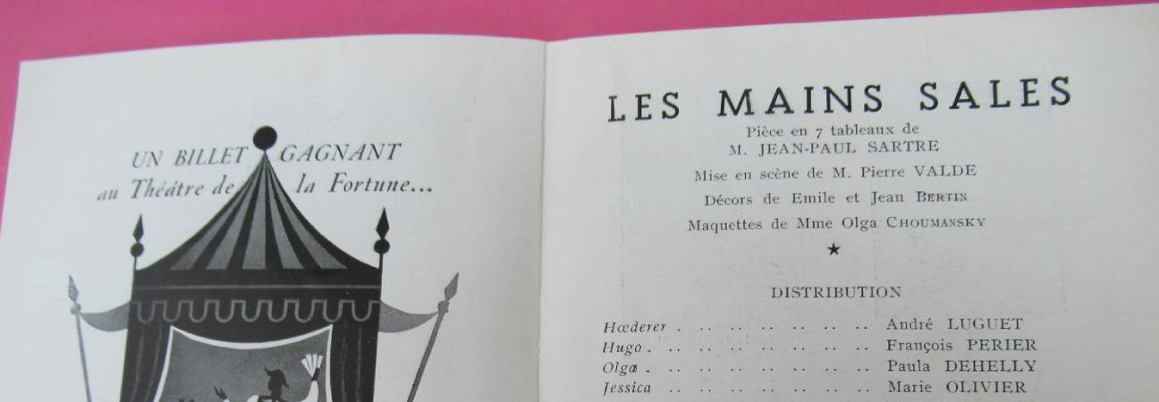 les mains sales sartre