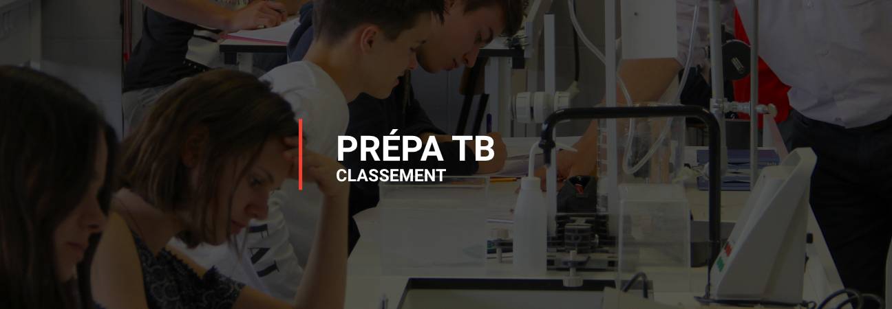 Classement prépa TB