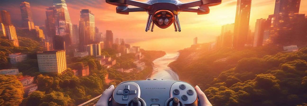 Playstation manette drone russe