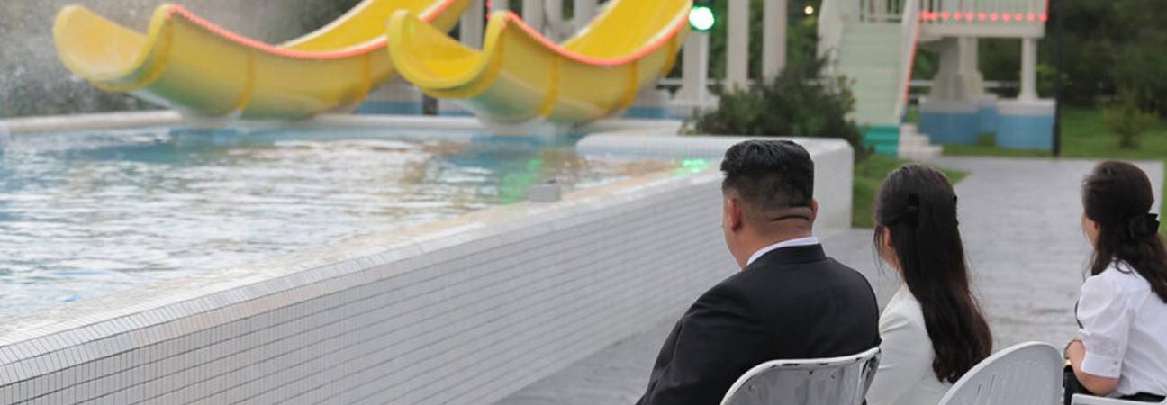 kim jong un piscine
