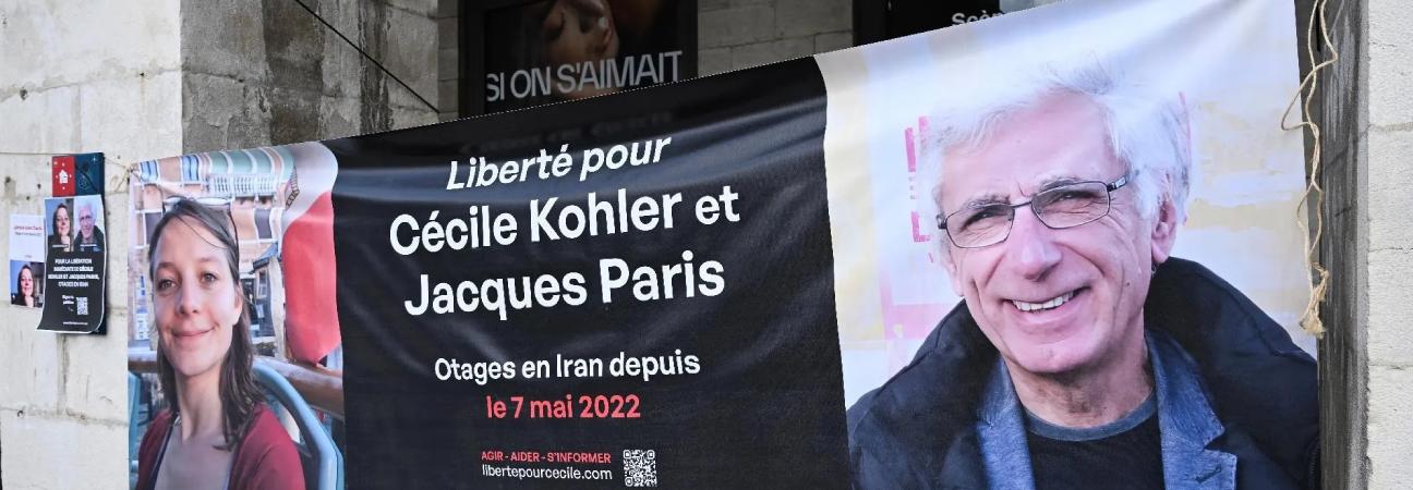 prisonnier français iran