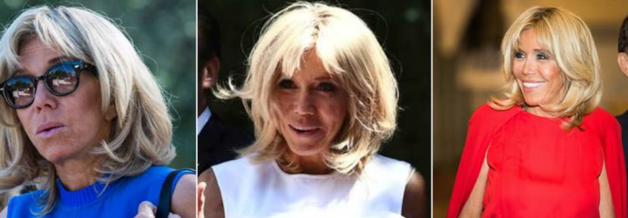 brigitte macron perruque