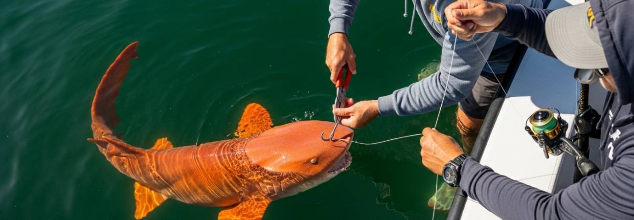 requin orange