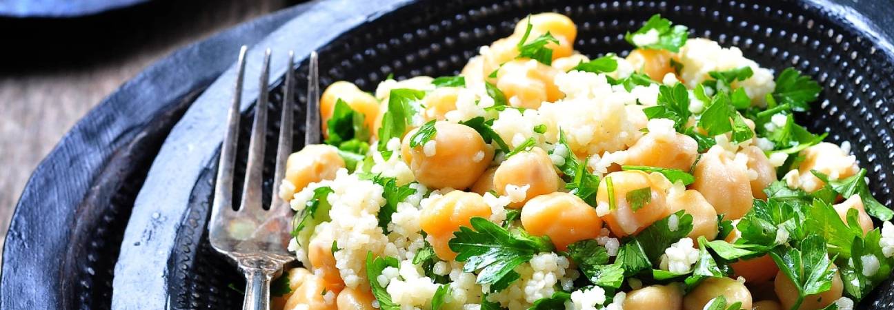 couscous herbes pois chiches