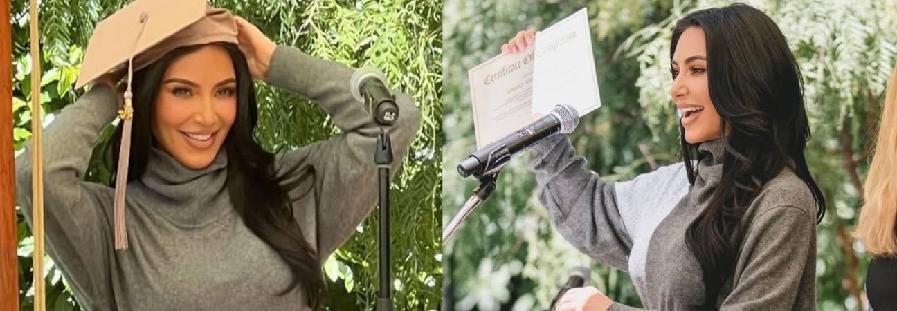 kim kardashian diplome