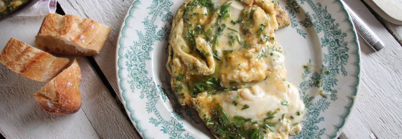 omelette ciboulette