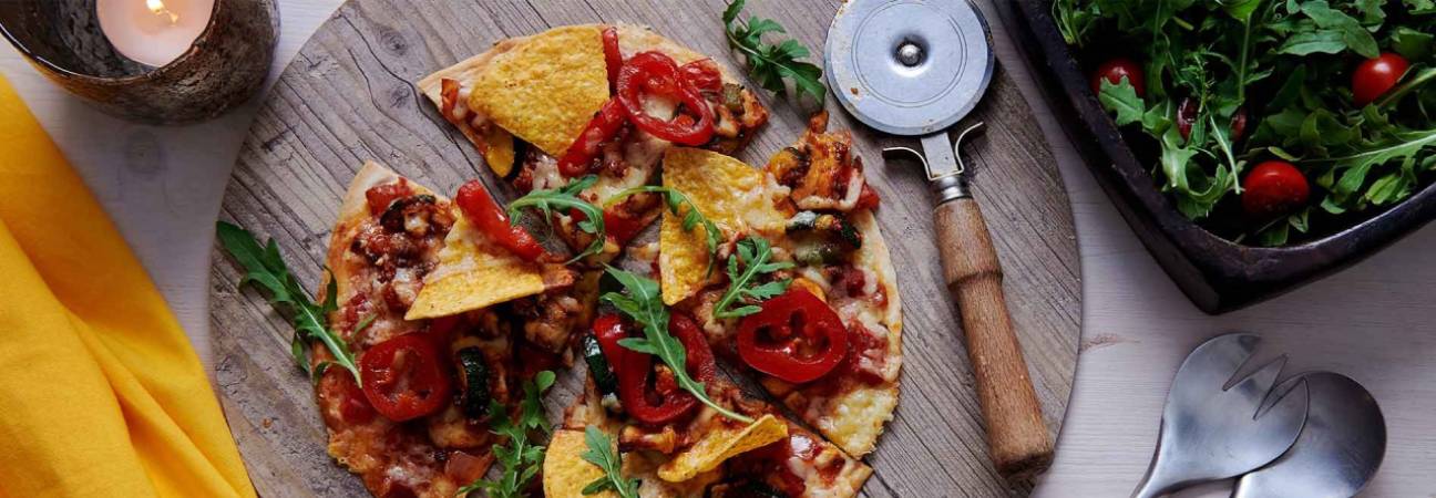 tomate fromage chips