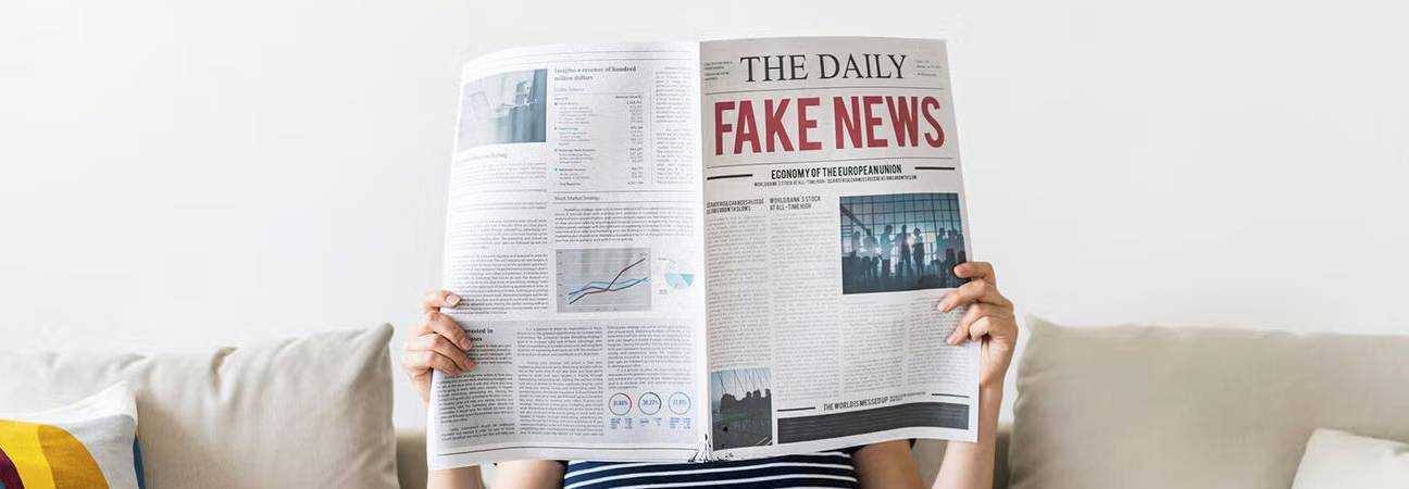 média fake