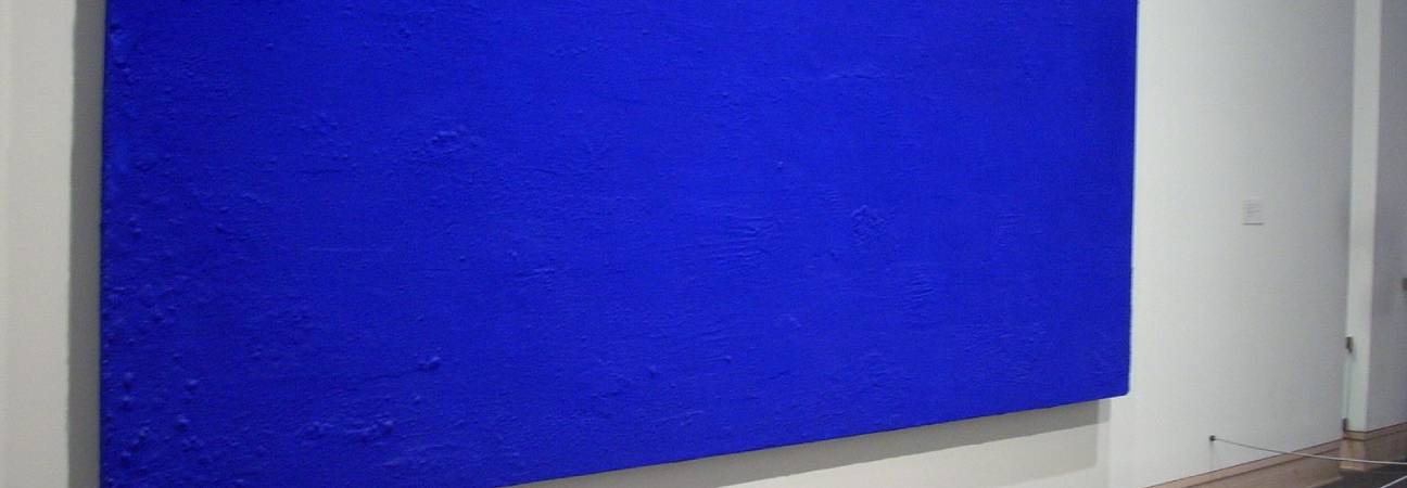 yves klein monochrome
