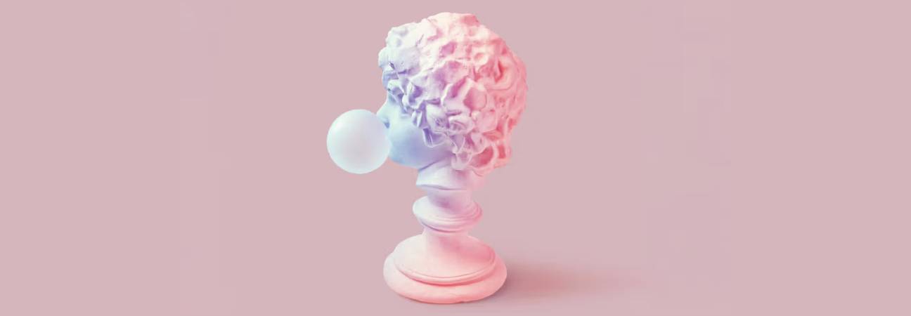 chewing gum cerveau