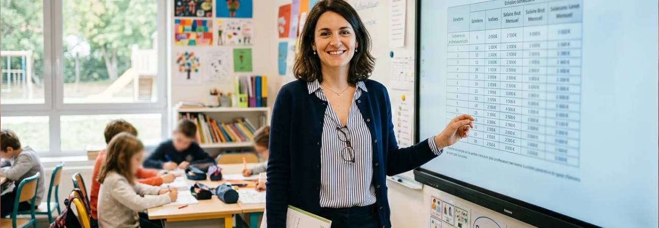 salaire enseignants
