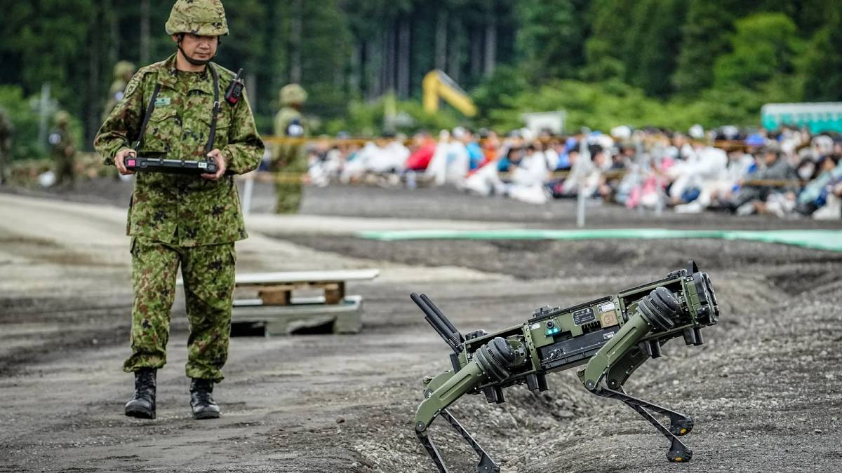 japon armee robot ia