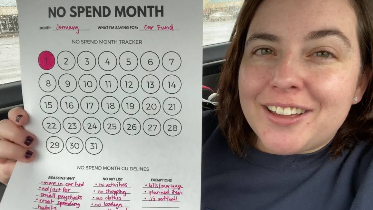 no spend challenge