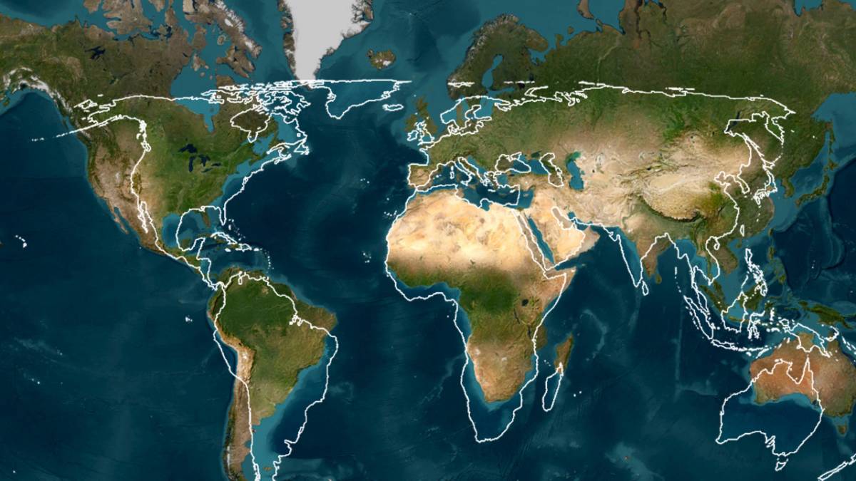 ONU nouvelle carte du monde